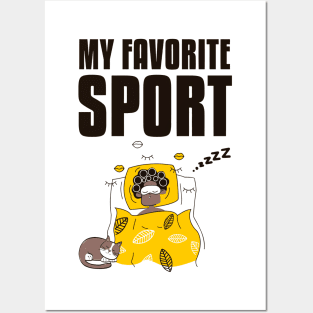 My Favorite Sport Posters and Art